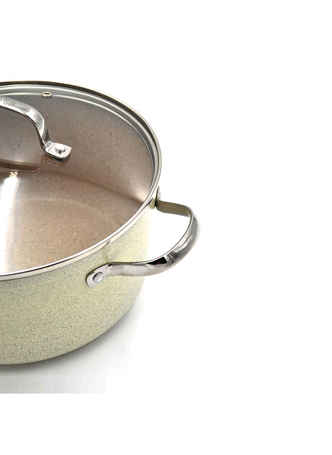 Korkmaz - Granita Alu. Stainless Steel Casserole Pot 5.0l - Image 1
