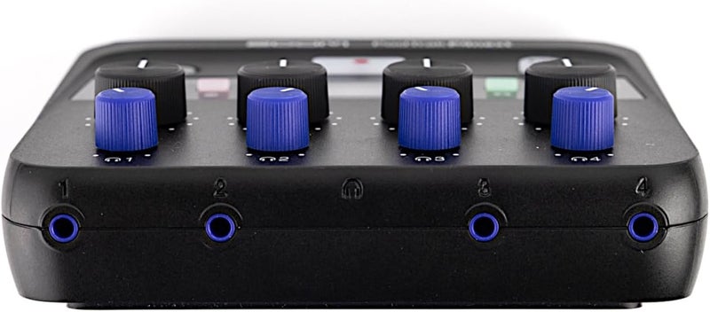 Zoom PodTrak P4next Podcast Recorder with 4 Microphone Inputs and AI Noise Reduction - Image 3