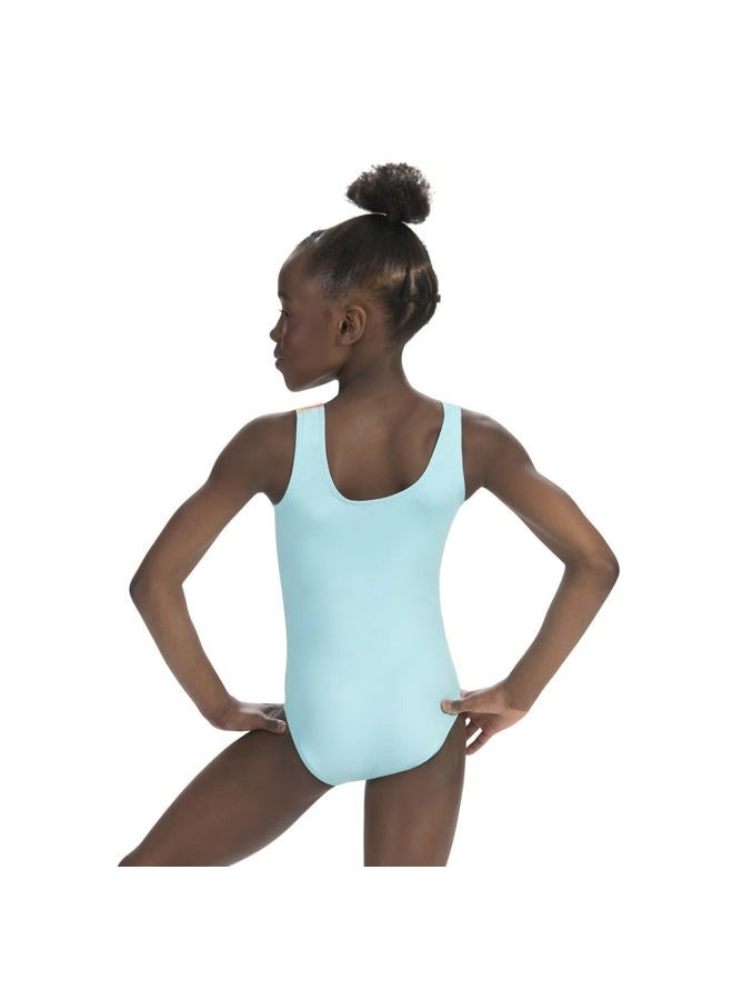 GK Stars Gymnastics & Dance Leotard for Girls and Toddlers - Activewear One Piece Outfit in Fun Colorful Prints (Child Large, Rainbow Starburst) - Image 4