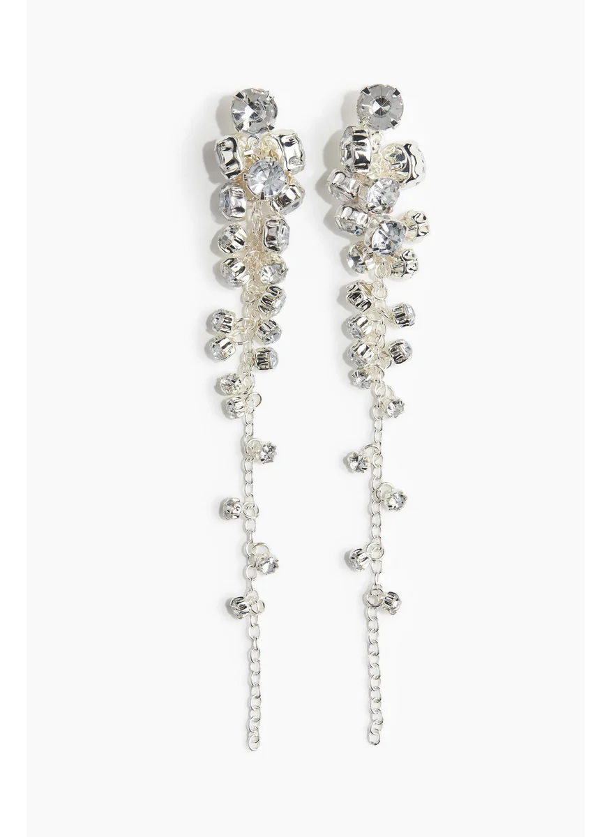 اتش اند ام Long Cluster Earrings