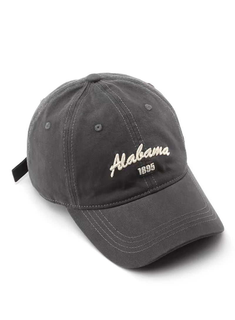 Merry Moments Embroidered Designer Cotton-twill Baseball Cap Street Wear Unisex Adjustable Trendy Casual Daily Outfit - Image 4