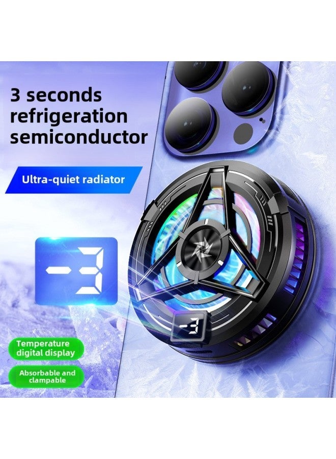 Strictly Select SL17 Magnetic Mobile Phone Radiator Semiconductor Cooling For IPhone Android Smart Phone-Colour:Black 【regular With Clip】 - Image 4