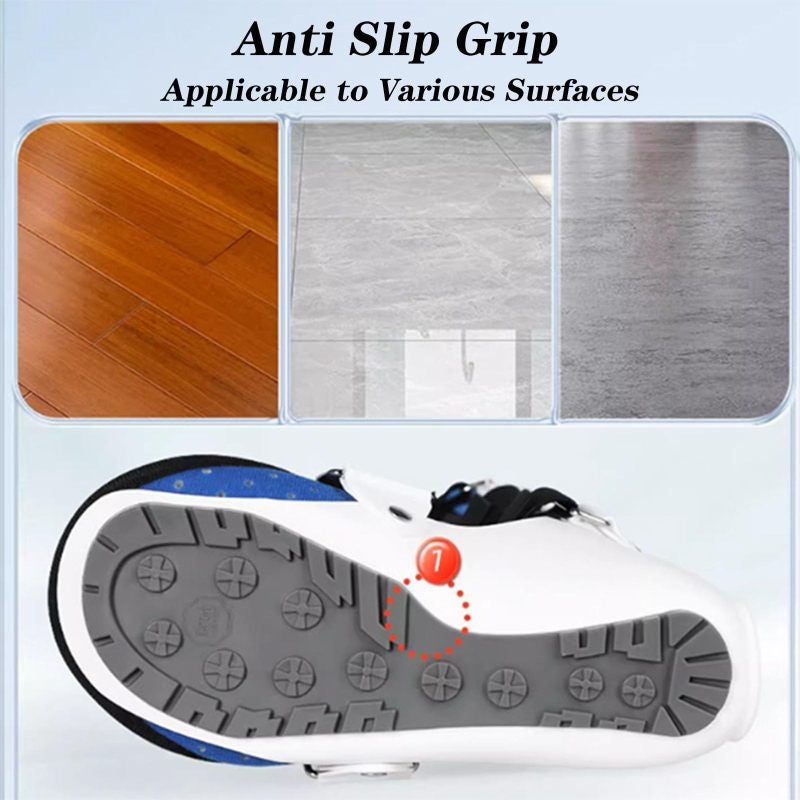 Ankle Foot Brace L Size White Rigid Shell Adjustable Straps - Stable Secure Immobilization Foot Drop Brace for Foot Ankle Injury Recovery Daily Use - Image 5