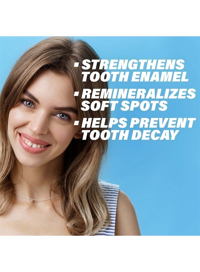 ACT Restoring Fluoride Mouthwash 18 fl. oz. Strengthens Tooth Enamel, Cool Mint - Image 3