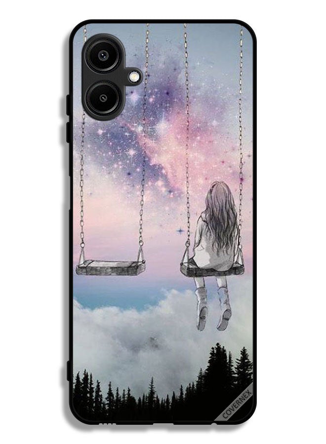 Covernex Samsung Galaxy M06 5G Protective Case Cover Lonely Girl Art - Image 1