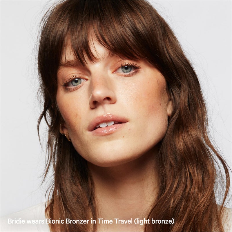 Milk Makeup Bionic Bronzer, Time Travel (Light Bronze) - 0.6 fl oz - Hydrating Liquid Bronzer - Buildable, Blendable Color - Warm, Sunkissed Finish - Weightless - Vegan, Cruelty Free - Image 3