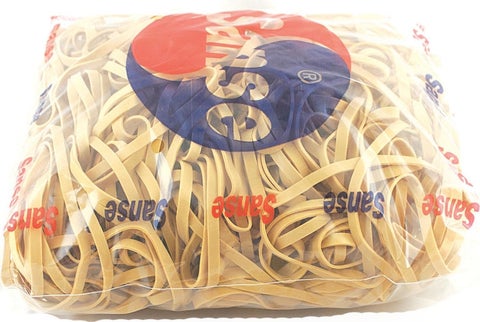 Wide Rubber Package Packaging Case Tire 130x10mm 1Kg