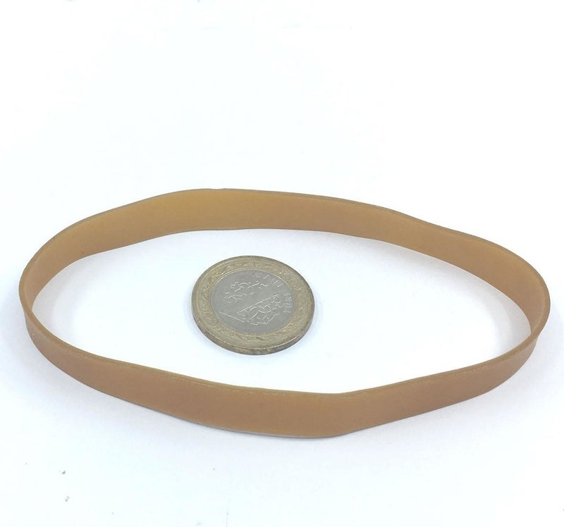 Wide Rubber Package Packaging Case Tire 130x10mm 1Kg