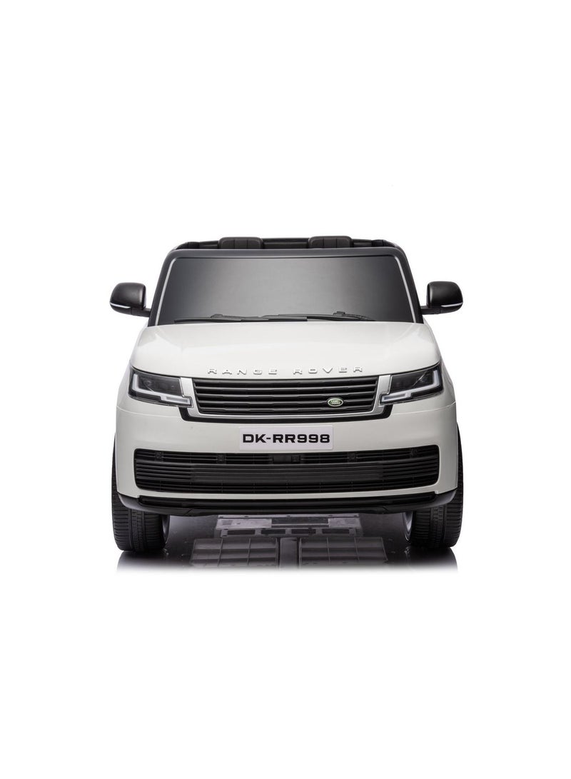 Range Rover Range Rover Eva Wheels Ride On For Kids 12V/4M Painted White - Image 2