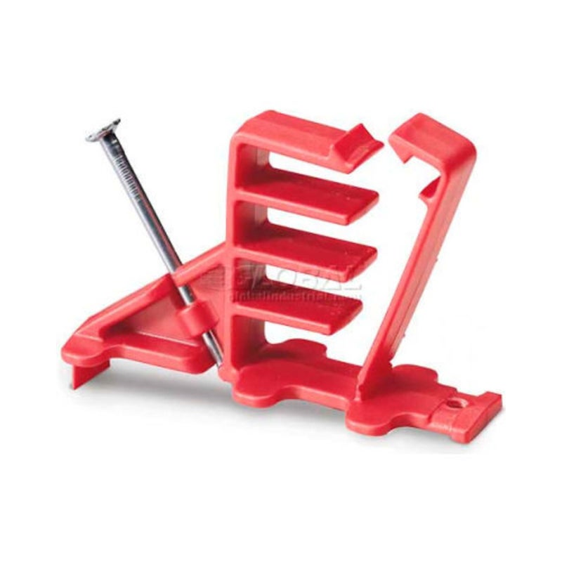 Gardner Bender MCS-100W Multi-Cable Staple, Secures: (NM) Non-Metalic, Coaxial & Data / CAT 5, 100 Pk., Red - Image 5