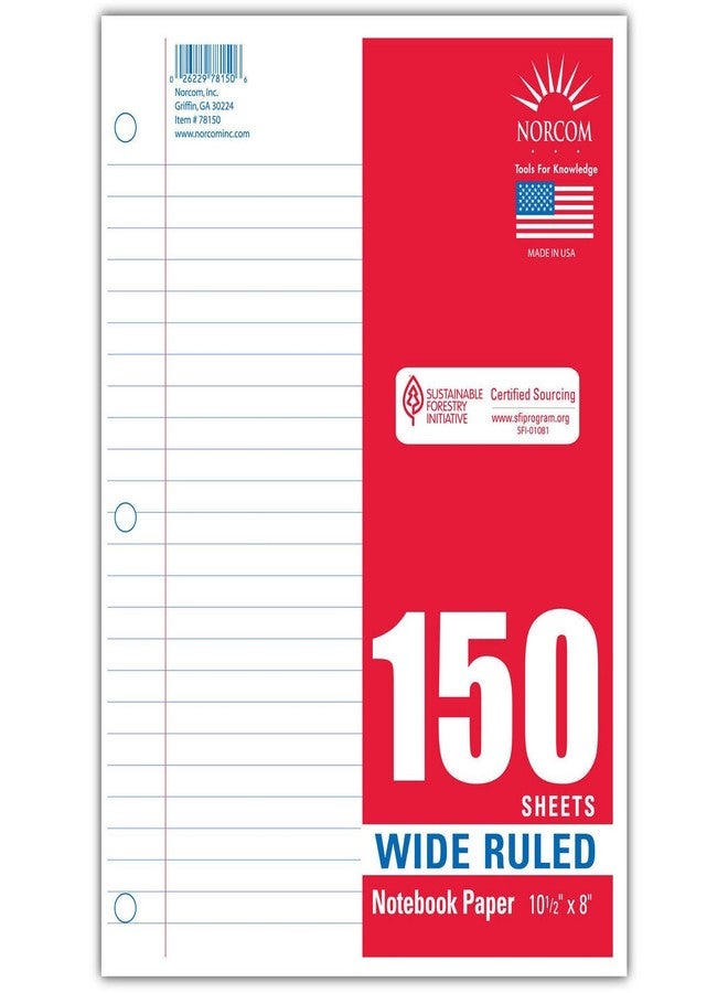 Norcom Filler Paper, 150 Count