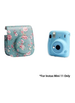 General Fujifilm Instax Mini 11 Camera Case, Premium Vegan Leather Case with Removable Adjustable Shoulder Strap  - Image 4