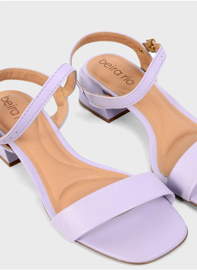 بيرا ريو Ankle Strap Mid Heel Sandal