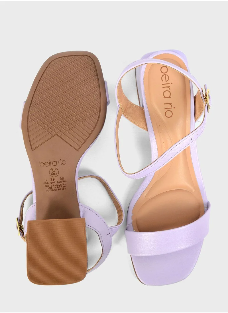 بيرا ريو Ankle Strap Mid Heel Sandal