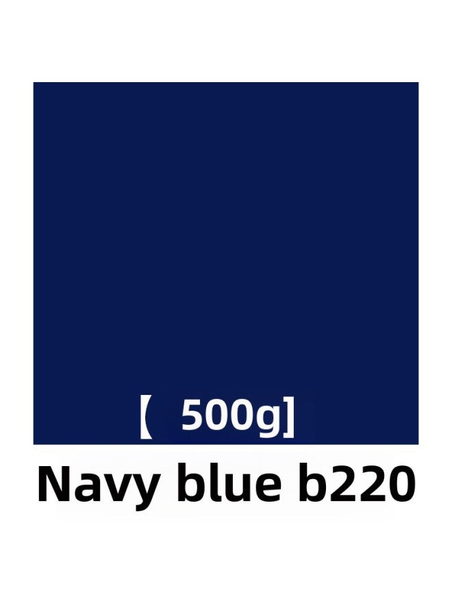 Soft Clay 500g Children's Handmade Diy Toys Colored Clay Clay Handmade Primary School Students Special Safe And Non-toxic-Color:Navy Blue 500g (B220)  - Image 1
