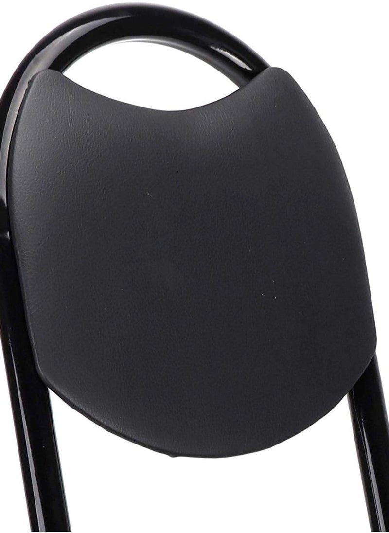 SMART HOME Comfortable folding chair with back, prayer chair, chair for the elderly, camping chair, garden living room chair  - Image 3