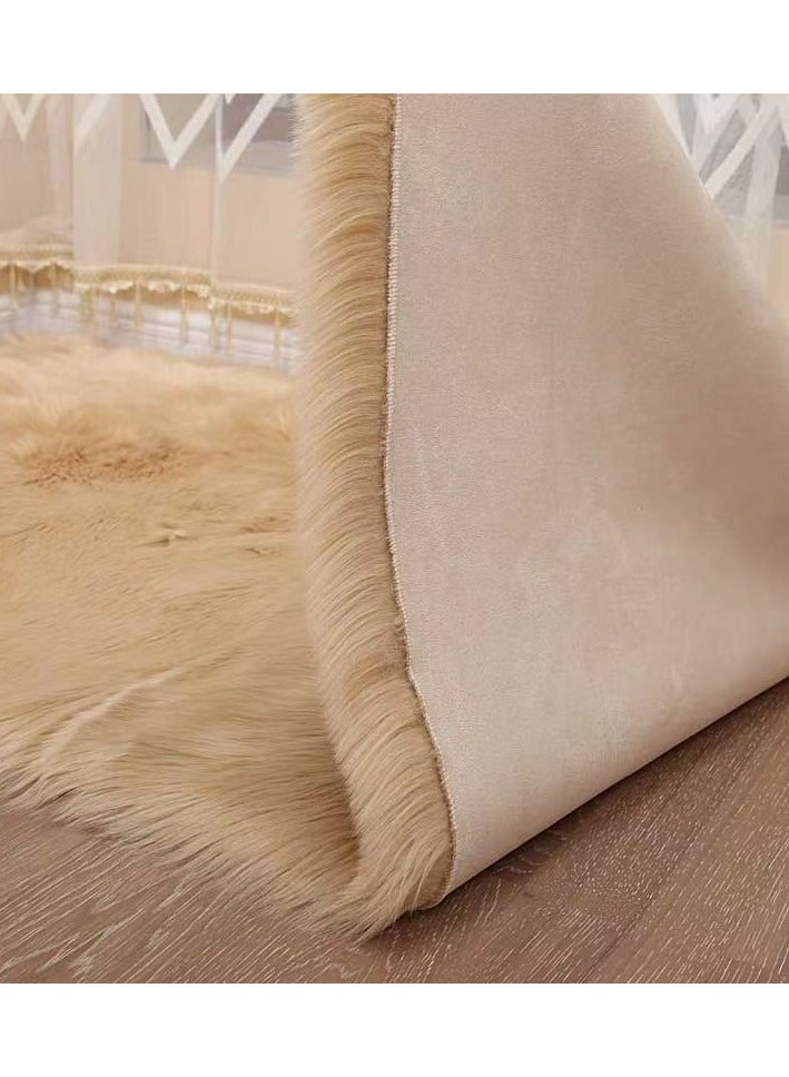 CityRiya-Long Kitchen Mats, Kitchen Rug Mats, Soft Fluffy Carpets, Living Room Area Rugs, Comfort Runner Rugs, Area Rug For Bedroom, 60x180CM Floor Carpet for Bedroom, Floor, Bathrooms, Sink, Brown Mats - Image 3