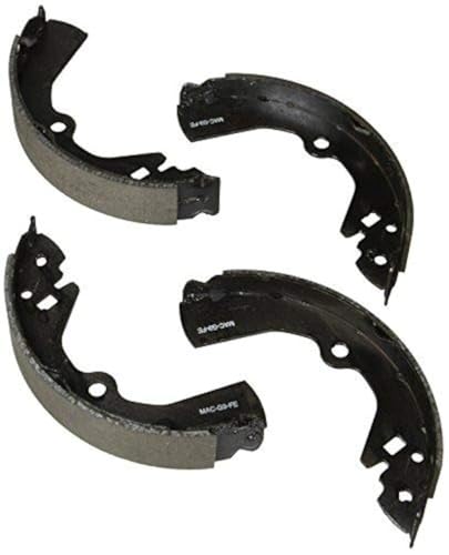 BOSCH BS723 Blue Drum Brake Shoe Set Compatible With Select Ford E150 E150 Club Wagon E150 Econoline E150 Econoline Club Wagon F150 Lincoln Town Car REAR - Image 1