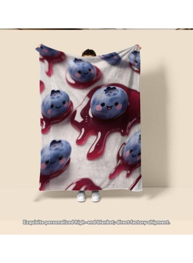 general Children's or student cartoon flannel thin blanket (warm and comfortable, suitable for sleep, games) 100cm*150cm - 351 - Image 4