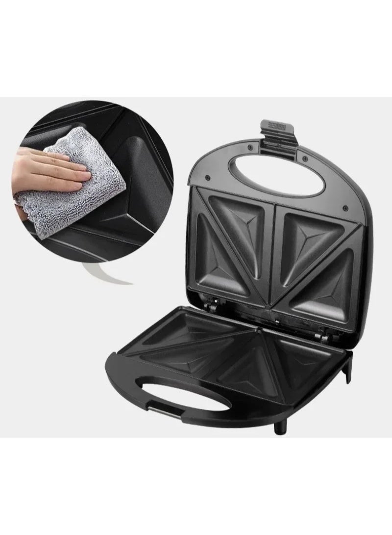 Olympia 3-in-1 Breakfast Maker – Sandwich Press, Waffle Maker & Grill, 850W Power, Removable Non-Stick Plates, Home Use - Image 2