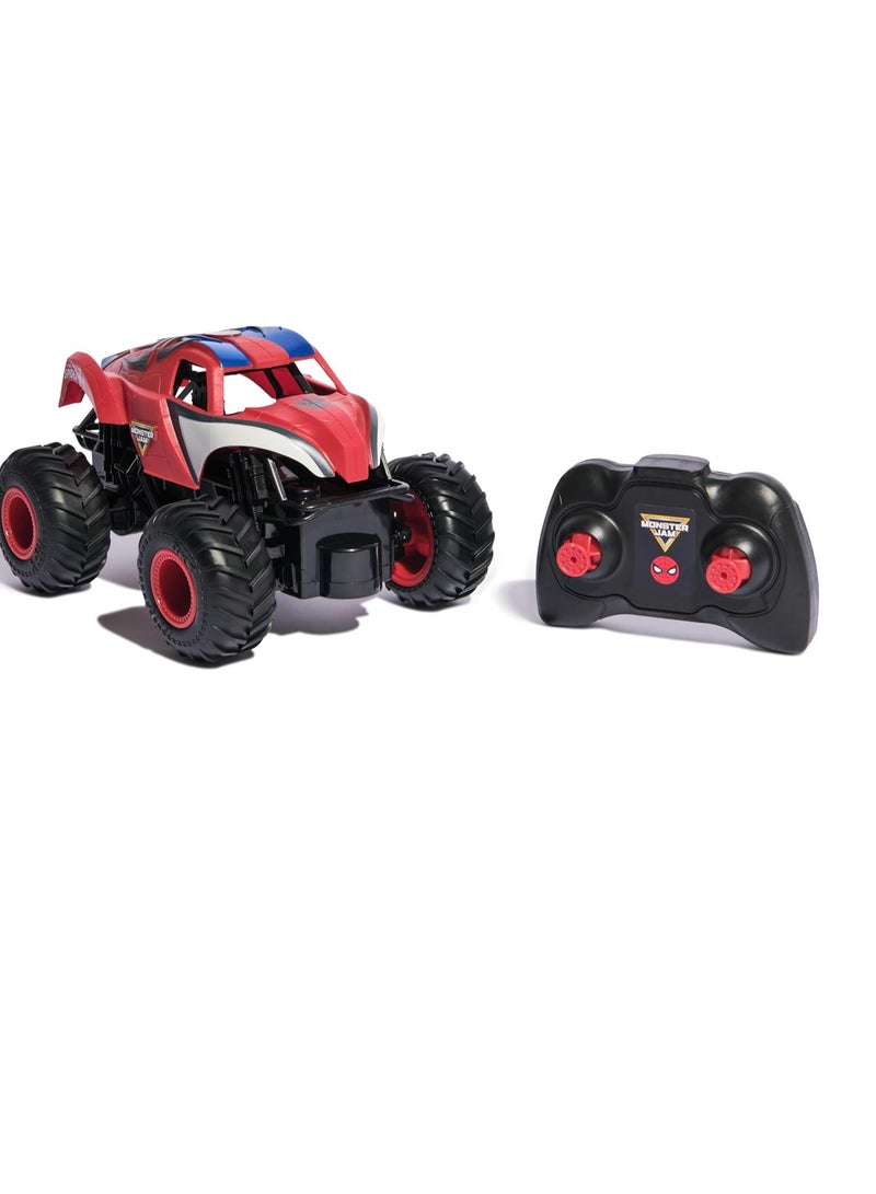 Monster Jam Marvel Spider-Man RC Indoor Outdoor RC Truck 1:24 Scale 4+ Years - Image 1