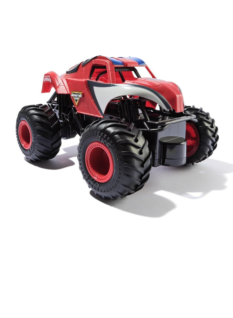 Monster Jam Marvel Spider-Man RC Indoor Outdoor RC Truck 1:24 Scale 4+ Years - Image 2