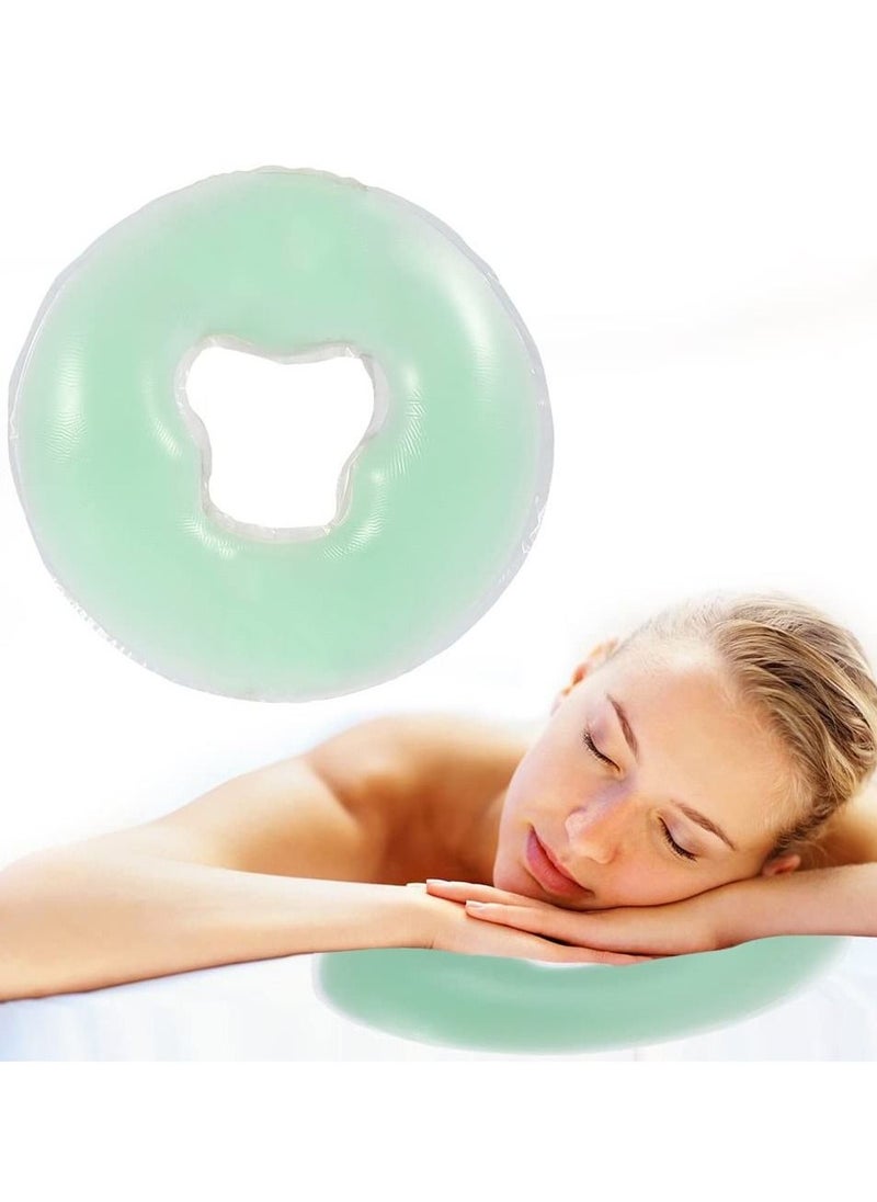 Y&D Silicone Pillow Soft Massage Face Relax Headrest, SPA Beauty Salon Skin Care Overlay Weigh Cushion Pad, Silicon Facial Head Cradle  - Image 1