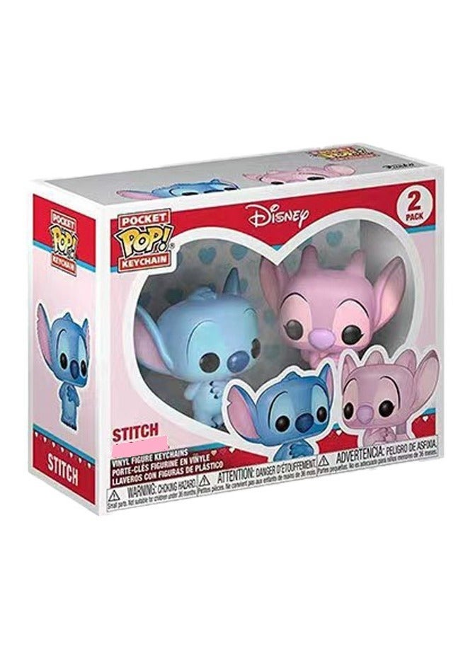 POP Pocket POP Keychain: Lilo & Stitch 2 Pack Toy Stitch Keychain - Image 2