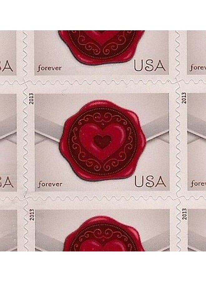 USPS Sealed With Love Usps Forever Stamps Sheet Of 20  - Image 3