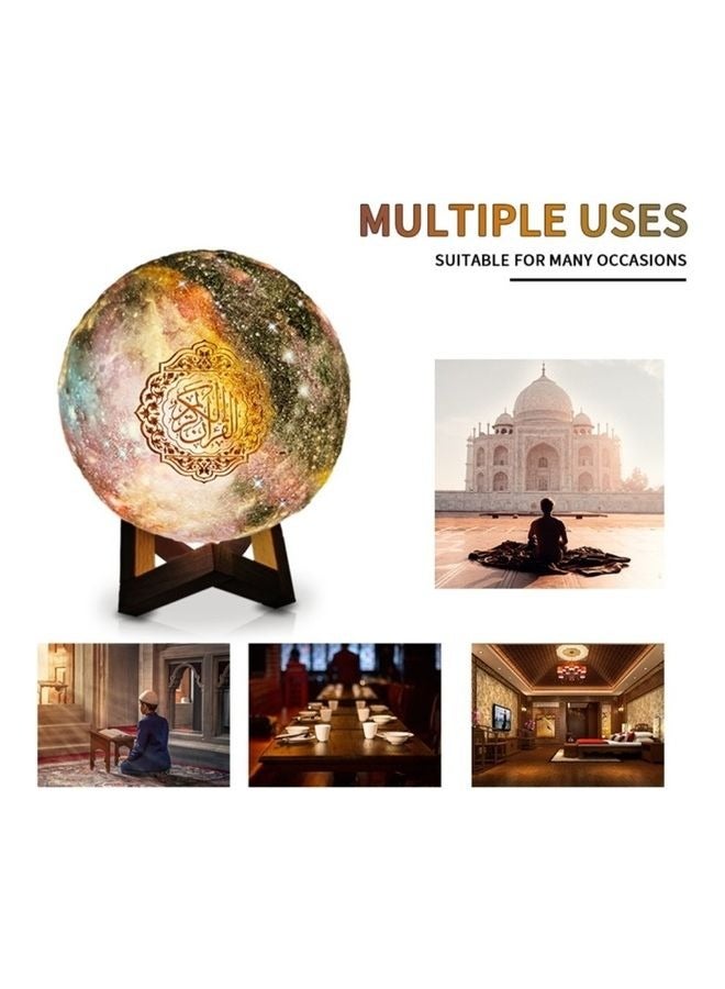 Speaker Quran , Moon Lamp Bluetooth With Remote Control Multicolour - Image 5