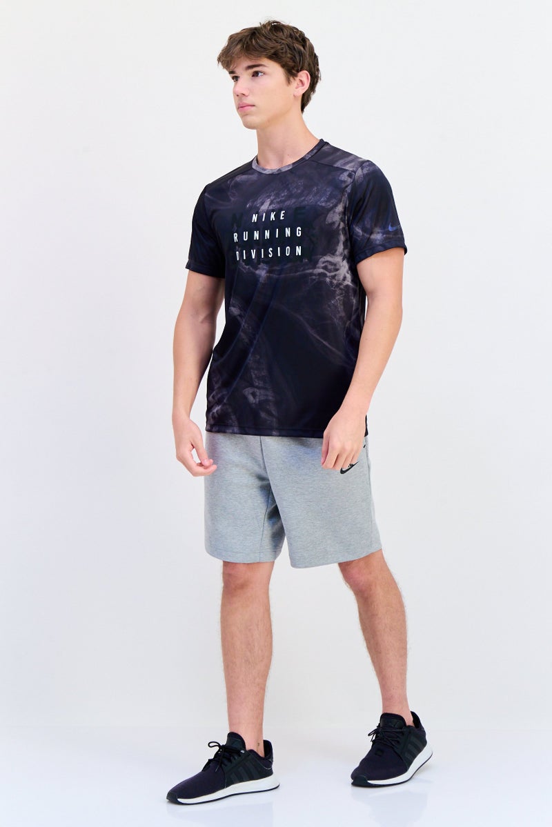 Nike Men Dri-Fit Short Sleeve Running T-Shirt, Multicolor - Image 2