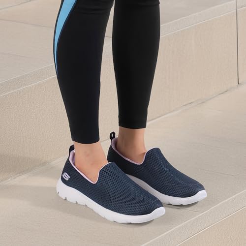 Skechers Womens Summits - 896223ID Navy/Purple Casual Shoe - 6 UK (9 US) (896223ID-NVPR) - Image 3