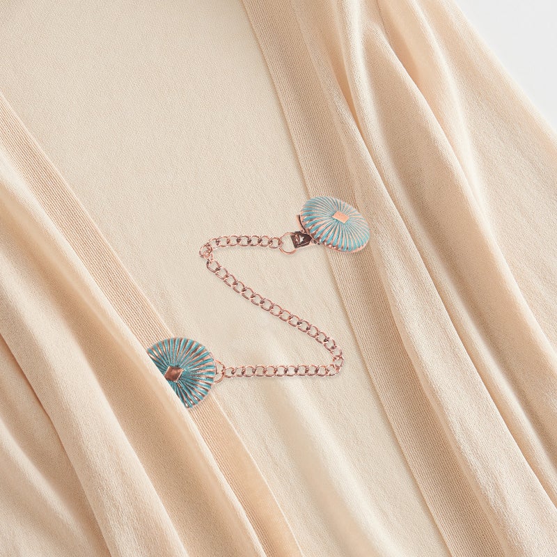 Shirt Clip Waist Clip For Clothing Women Dress Clip Scarf Accessory Clothing Clip Sweater Clip For Cardigan Sweater Clamp Ornament Scarf Buckle - Image 5