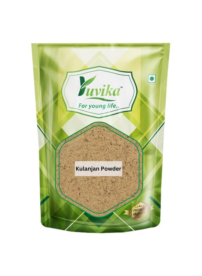 YUVIKA Kulanjan Powder - Kulinjan - Paan Root - Alpinia Galanga Wild - Siamese Ginger - Thai Ginger Powder 100 Grams - Image 1