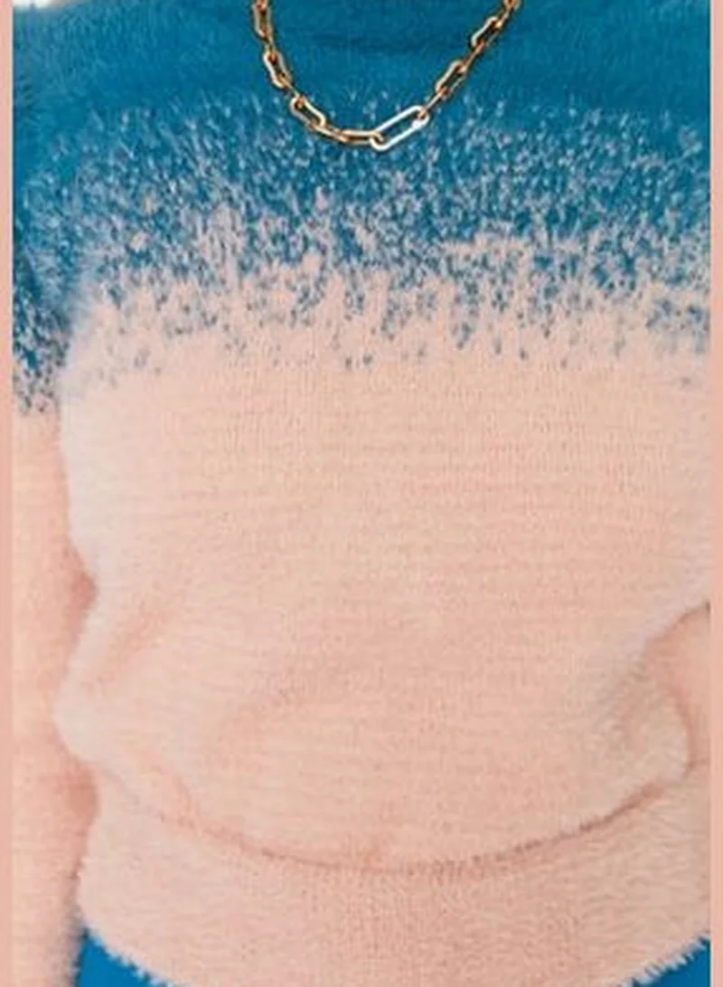 trendyol Oil Beard/Feather Rope Knitwear Sweater TWOAW22KZ0092