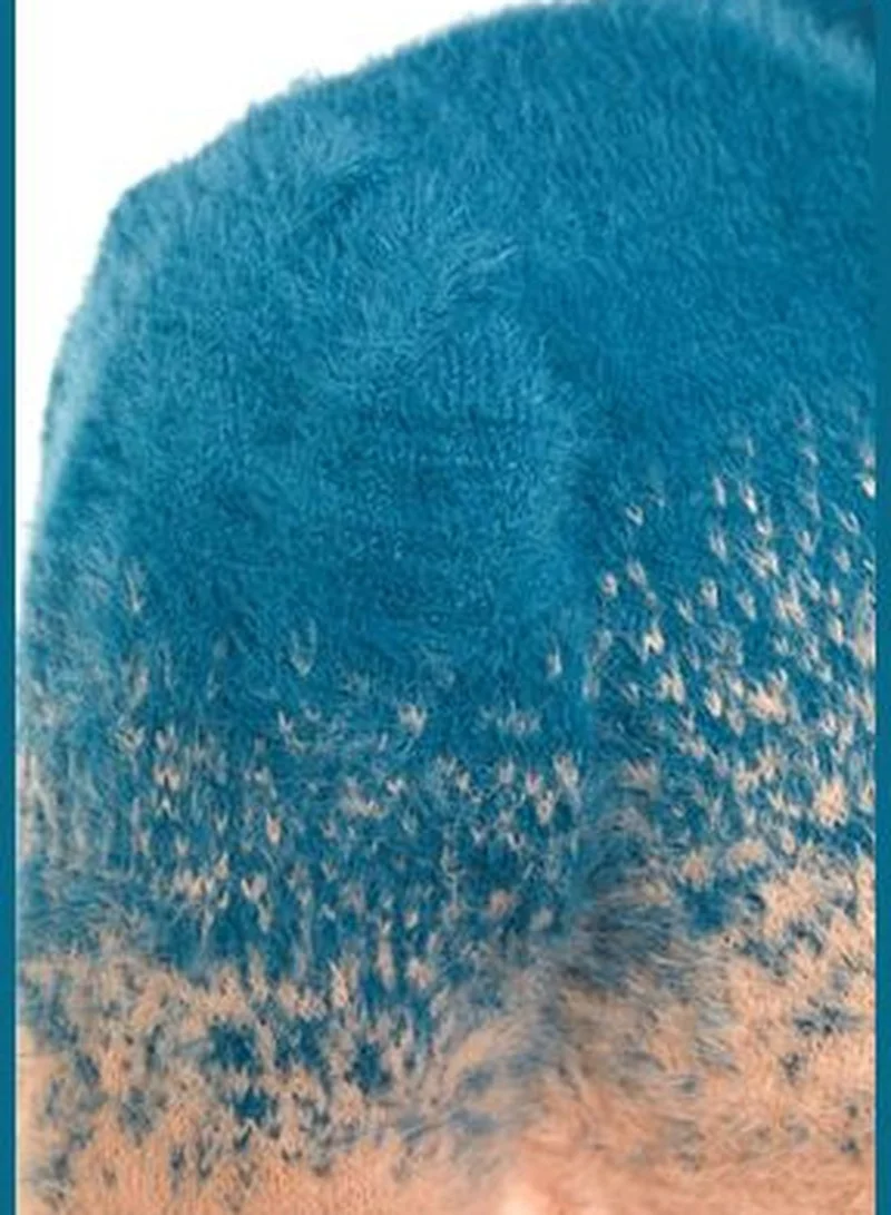 trendyol Oil Beard/Feather Rope Knitwear Sweater TWOAW22KZ0092