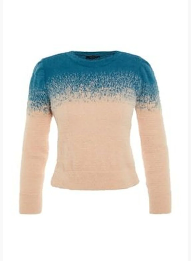 trendyol Oil Beard/Feather Rope Knitwear Sweater TWOAW22KZ0092