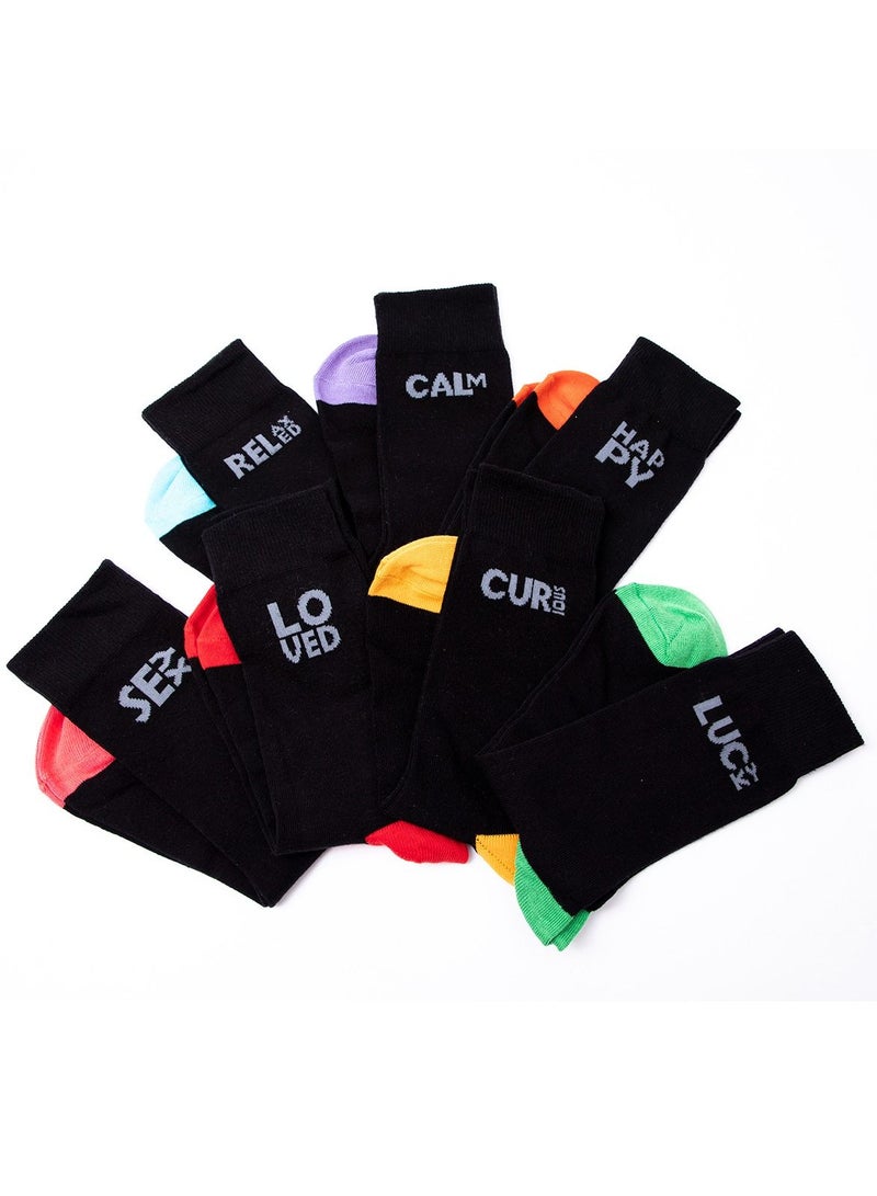 Biggdesign Moods Up 7 Piece Men's Socks Set - Image 2