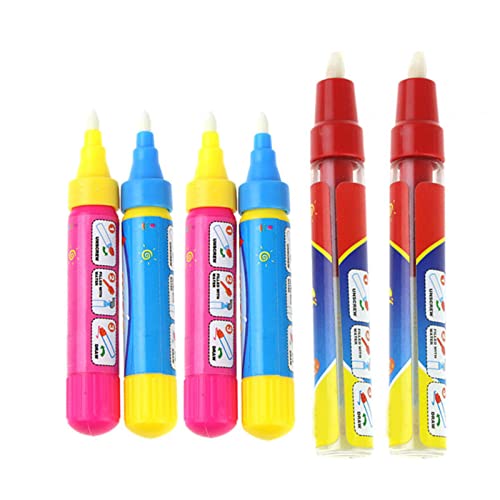 Jenilily Water Doodle Pens Replacement Water Pen, Drawing Doodle Pens Toys Set for Water Doodle Mat (Pack of 6) - Image 1