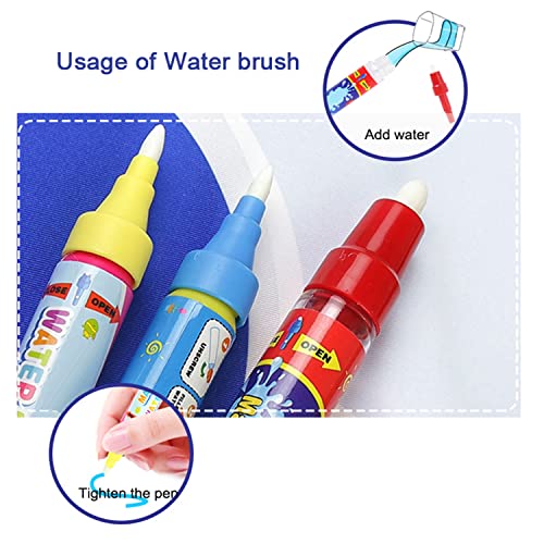 Jenilily Water Doodle Pens Replacement Water Pen, Drawing Doodle Pens Toys Set for Water Doodle Mat (Pack of 6) - Image 2