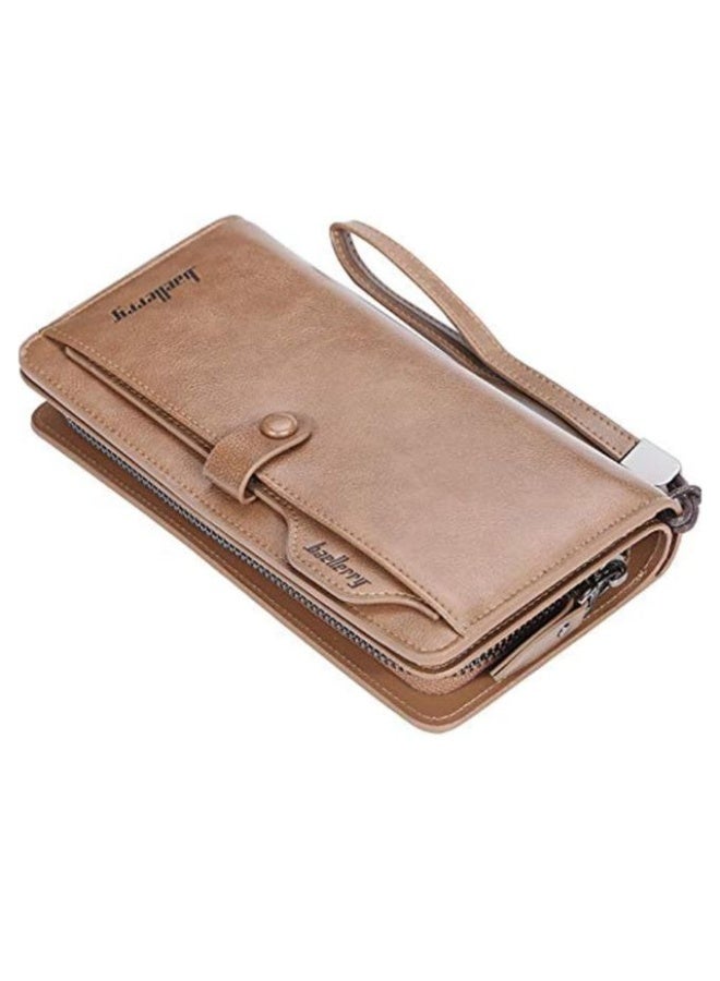 بايلليري محفظة طويلة من الجلد الصناعي المتين للنقود والكروت،هافان، للرجال - Image 5