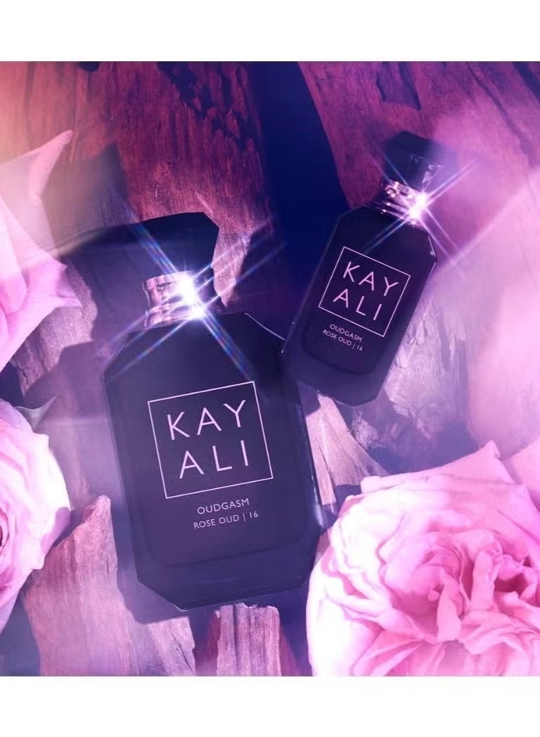 KAYALI Oudgasm Rose Oud 16 Eau de Parfum 100ml – Luxury Rose Oud Perfume for Women & Men, Long Lasting Arabian Fragrance - Image 3