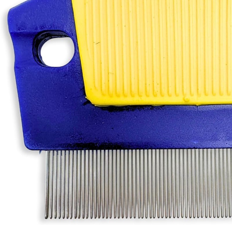 Glitters Professional Double-Sided Lice Comb - Fine-Toothed Hair Lice Removal Tool - Image 4