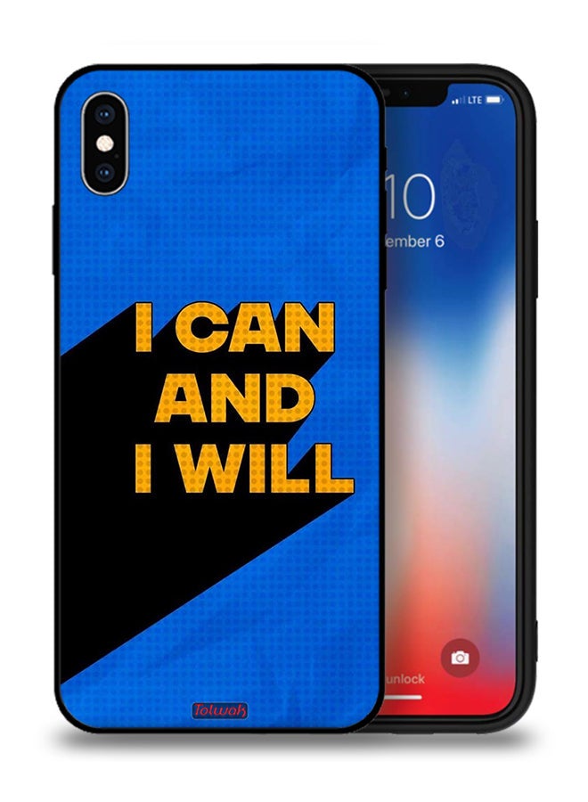 Tolwak Apple iPhone XS Protective Case I Can And I Will - Image 1