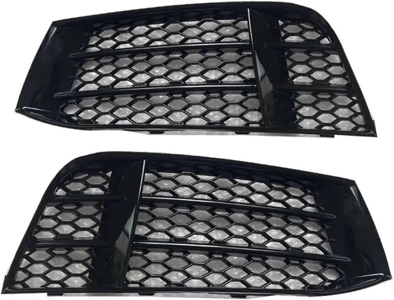 Compatible with Audi A5 S5 RS5 B8.5 2008-2016 fog light frame bumper fog light grille bright black frame 8T0807681(L Left) - Image 4