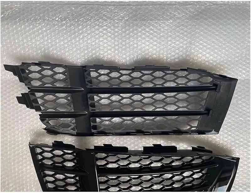 Compatible with Audi A5 S5 RS5 B8.5 2008-2016 fog light frame bumper fog light grille bright black frame 8T0807681(L Left) - Image 5