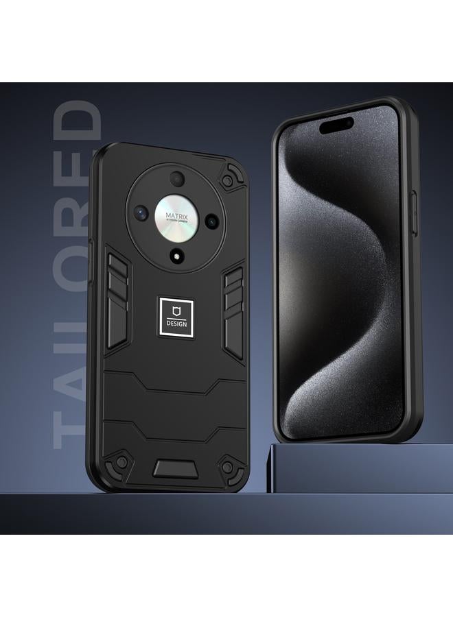 زبون جراب هاتف Honor X9b 2 في 1 مقاوم للصدمات - Image 4