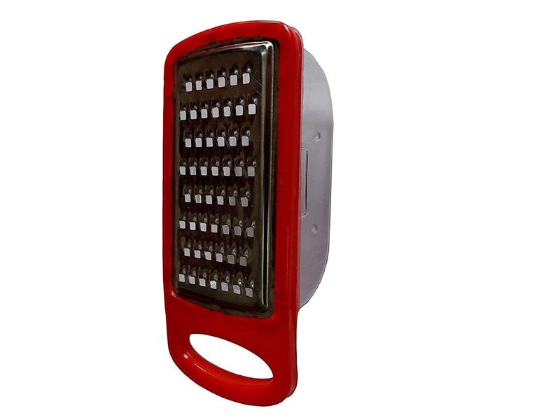 LUCC1N Stainless Steel Cheese Grater with Container Box Versatile Kitchen Grater for Vegetables Fruits and Ginger Multicolor - Image 3