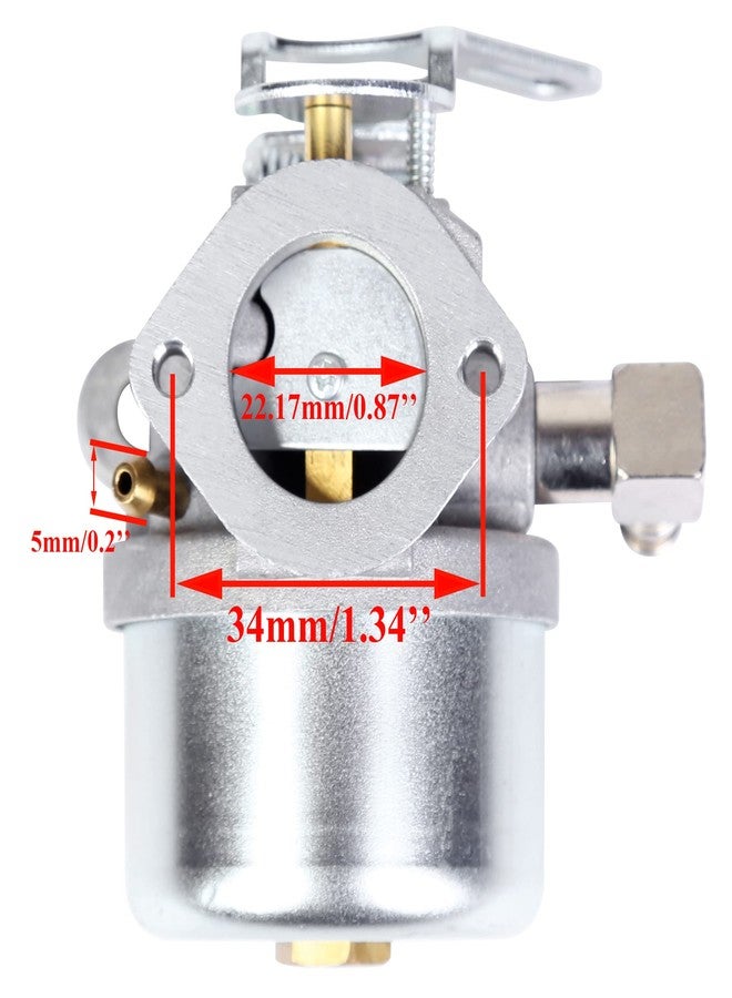 Pro Chaser TRS24 Carburetor for John Deere 524 522 524D 526 Simplicity 555 560 524 Snapper I4220 I524 5240 Snowblower w/ 4hp 5hp Tecumseh engine - Image 2