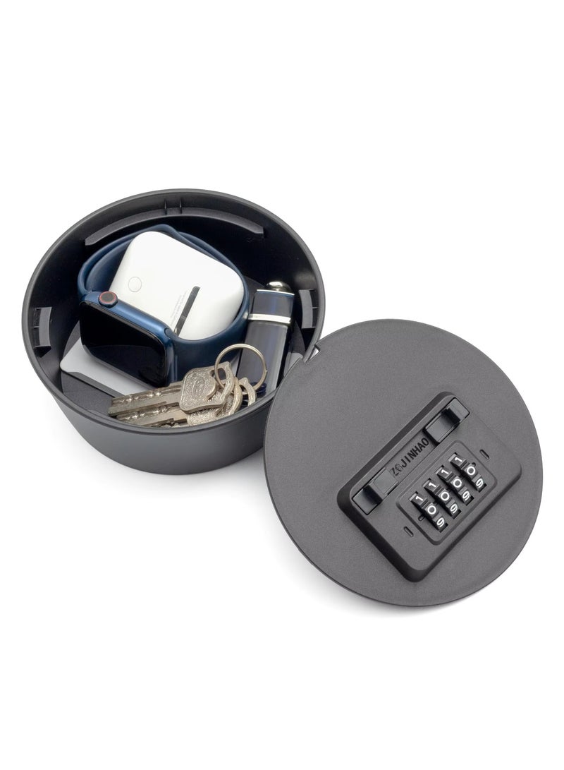 Hidden Safe Small Storage Lockable Box With Password Outdoor Secret Items For Decorative Flower Pots - Image 5